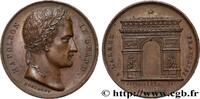 FRANCE Médaille, Inauguration de l’Arc de Triomphe MONUMENTS 1836 (25,5mm, 8,27g, 12h) -