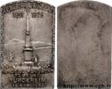 FRANCE Plaquette, Inauguration du monument Turenne Turckh MONUMENTS 1932 (38,5mm, 16,07g, 12h) -