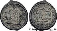 FRANCE Potin à l’oiseau et animaux affrontés - grènetis d GALLIA BELGICA - MELDI (Area of Meaux) c. 60-50 AC. (22mm, 3,71g, 3h) -