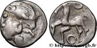 FRANCE Denier à la tête casquée EDUENS, ÆDUI (BIBRACTE, Area of the Mont-Beuvray) Autun (71) c. 80-50 AC. (13,5mm, 1,61g, 1h) -