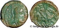 FRANCE Bronze PIXTILOS classe VII au cavalier GALLIA - CARNUTES (Beauce area) Chartres (28) c. 40-30 AC. (16,5mm, 3,43g, 8h) -
