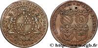 FRANCE Camille Perrichon, quatrième prévôté LYONNAIS - CONSULAT DE LYON 1737 (30,5mm, 8,56g, 6h) -