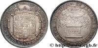 FRANCE Jeton de la fondation pour le mariage des “Filles- ARDENNES - DUCHÉ DU RETHÉLOIS - LOUIS DE GONZAGUE ET HENRIETTE DE CLÈVES 1722 (28mm, 7,20g, 6h) -