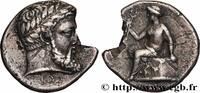 Classic 3 (350 BC to 323 BC) Nomos, statère ou didrachme BRUTTIUM - LOCRI Locres, Bruttium 375-330 AC. (19,5mm, 3,96g, 12h) -