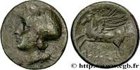 Hellenistic 1 (323 BC to 188 BC) Demi-unité BRUTTIUM - LOCRI Locres Bruttium c. 280-275 AC. (23mm, 8,76g, 3h) -