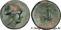 Hellenistic 1 (323 BC to 188 BC) Drachme ou unité BRUTTIUM - LOCRI Locres c. 281-272 AC. (28mm, 12,78g, 6h) -