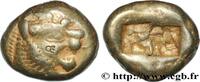 Archaïc 1 (650 BC to 550 BC) Trité d’électrum LYDIA - LYDIAN KINGDOM Lydie, Sardes c. 610-550 AC. (11mm, 4,68g, -h) -