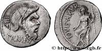 THE REPUBLIC (280 BC to 27 BC) Denier VIBIA Rome 48 AC. (18,5mm, 4,00g, 3h) -