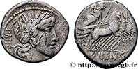 THE REPUBLIC (280 BC to 27 BC) Denier VIBIA Rome 90 AC. (17,5mm, 3,62g, 3h) -