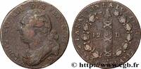 FRANCE 12 deniers dit au faisceau, type FRANCOIS LOUIS XVI Lyon 1792 (29mm, 11,53g, 6h) -