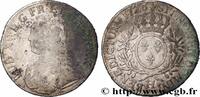 FRANCE Écu aux branches d'olivier, buste habillé LOUIS XV THE BELOVED La Rochelle 1726 (39,5mm, 29,12g, 6h) -