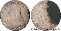 FRANCE Écu aux branches d'olivier, buste habillé LOUIS XV THE BELOVED Bayonne 1739 (42mm, 28,94g, 6h) -