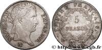 FRANCE 5 francs Napoléon Empereur, Empire français PREMIER EMPIRE / FIRST FRENCH EMPIRE Lille 1813 (37mm, 25,03g, 6h) -