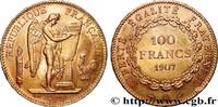 FRANCE 100 francs or Génie, tranche inscrite en relief Li III REPUBLIC Paris 1907 (35mm, 32,30g, 6h) -