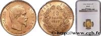 FRANCE 10 francs or Napoléon III, tête nue SECOND EMPIRE Paris 1858 (19mm, 3,23g, 6h) -