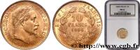 FRANCE 10 francs or Napoléon III, tête laurée SECOND EMPIRE Paris 1864 (19mm, 3,2258g, 6h) -