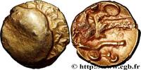 FRANCE Quart de statère au bateau, uniface et revers aux GALLIA BELGICA - MORINI (coastal area of the English Channel and the North Sea) c. 70-50 AC. (12mm, 1,43g, h) -