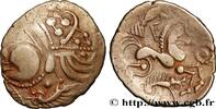 FRANCE Hémistatère aux sangliers et à l’annelet perlé poi GALLIA - AULERCI EBUROVICES (Area of Évreux) Évreux (27) c. 60-50 AC. (19mm, 3,24g, 1h) -