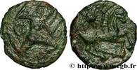FRANCE Bronze au personnage courant GALLIA BELGICA - BELLOVACI (Area of Beauvais) Beauvais (60) c. Ier siècle avant J.-C. (16,5mm, 2,88g, 4h) -