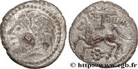FRANCE Drachme aux mèches aquitaniques GALLIA - SANTONES / MID-WESTERN, Unspecified c. 60-50 AC. (14,5mm, 2,10g, 3h) -