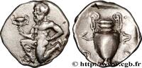 Classic 2 (400 BC to 350 BC) Trihemiobole THRACE - THRACIAN ISLANDS - THASOS Thasos, Thrace c. 404-355 AC. (12,5mm, 0,97g, 12h) -