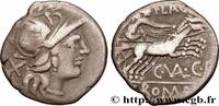 THE REPUBLIC (280 BC to 27 BC) Denier VALERIA Rome 140 AC. (18mm, 3,56g, 6h) -
