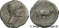 THE JULIO-CLAUDIANS (27 BC to 69 AD) Assarion AUGUSTUS Philippes, Macédoine c. 42 AC. (18mm, 3,72g, 7h) -