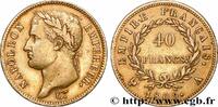 FRANCE 40 francs or Napoléon tête laurée, Empire français PREMIER EMPIRE / FIRST FRENCH EMPIRE Paris 1809 (26mm, 12,92g, 6h) -