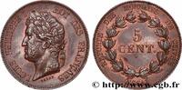 FRANCE Essai de 5 centimes en bronze, signature BARRE LOUIS-PHILIPPE I 1840 (26mm, 5,05g, 6h) -
