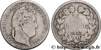 FRANCE 1/2 franc Louis-Philippe LOUIS-PHILIPPE I La Rochelle 1833 (18mm, 2,29g, 6h) -