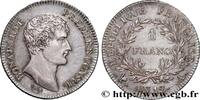 FRANCE 1 franc Bonaparte Premier Consul CONSULATE Paris 1804 (23mm, 4,98g, 6h) -