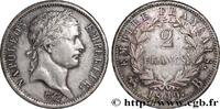 FRANCE 2 francs Napoléon Ier tête laurée, Empire français PREMIER EMPIRE / FIRST FRENCH EMPIRE Rouen 1809 (27mm, 10,11g, 6h) -