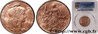 FRANCE 5 centimes Daniel-Dupuis III REPUBLIC 1909 (25mm, 5g, 6h) -