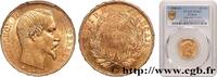 FRANCE 20 francs or Napoléon III, tête nue SECOND EMPIRE Paris 1858 (21mm, 6,45g, 6h) -