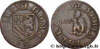 FRANCE Claude de La Ramisse, maire d’Auxonne AUXONNE 1617 (25,5mm, 3,85g, 6h) -