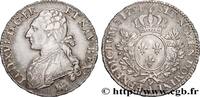 FRANCE Demi-écu aux branches d'olivier LOUIS XVI Paris 1791 (32,5mm, 14,71g, 6h) -