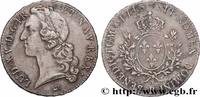 FRANCE Écu aux branches d’olivier, tête ceinte d’un bande LOUIS XV THE BELOVED Rouen 1743 (40,5mm, 28,91g, 6h) -