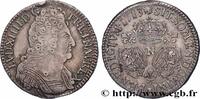 FRANCE Demi-écu aux trois couronnes LOUIS XIV THE SUN KING Montpellier 1713 (33,5mm, 15,22g, 6h) -