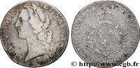 FRANCE Écu aux branches d’olivier, tête ceinte d’un bande LOUIS XV THE BELOVED Toulouse 1743 (40mm, 28,72g, 6h) -