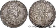 FRANCE Demi-écu aux huit L, 2e type LOUIS XIV THE SUN KING Nantes 1704 (36,5mm, 13,36g, 6h) -