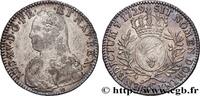 FRANCE Demi-écu aux branches d'olivier, buste habillé LOUIS XV THE BELOVED Caen 1729 (32,5mm, 14,48g, 6h) -