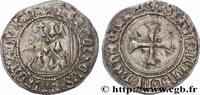 FRANCE Blanc à la targe BRITTANY - DUCHY OF BRITTANY - FRANCIS I AND FRANCIS II Nantes n.d. (27mm, 2,43g, 2h) -