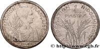FRENCH INDOCHINA 1 Piastre ESSAI Fédération Indochinoise FRENCH INDOCHINA Paris 1946 (35mm, 18,00g, 6h) -