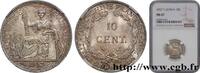 FRENCH INDOCHINA 10 Centièmes FRENCH INDOCHINA Paris 1937 (19mm, 2,70g, 6h) -