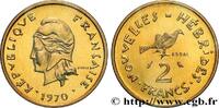 NEW HEBRIDES (VANUATU since 1980) Essai de 2 Francs NEW HEBRIDES (VANUATU since 1980) Paris 1970 (20mm, 3g, 6h) -