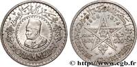 MOROCCO - FRENCH PROTECTORATE 500 Francs Mohammed V an AH1376 MOROCCO - FRENCH PROTECTORATE Paris 1956 (36mm, 22,59g, 6h) -