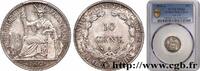 FRENCH INDOCHINA 10 Centièmes FRENCH INDOCHINA Paris 1902 (19mm, 2,7g, 6h) -