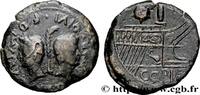 THE REPUBLIC (280 BC to 27 BC) Dupondius LUGDUNUM - LYON - JULIUS CAESAR and OCTAVIAN Lyon, Gaule c. 36 AC. (30,5mm, 20,04g, 1h) -