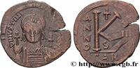 THE EMPIRE FROM ANASTASIUS TO MAURICE TIBERIUS (49 Demi-follis JUSTINIAN I Carthage 539-540 (30,5mm, 12,57g, 7h) -
