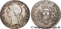 FRANCE Écu aux branches d’olivier, tête ceinte d’un bande LOUIS XV THE BELOVED Bayonne 1765 (40,5mm, 28,12g, 6h) -